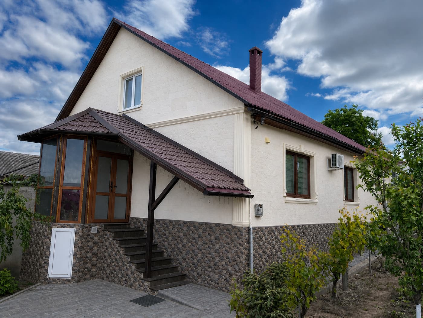 Ialoveni - fațada cabana din faianță flexibilă — 5