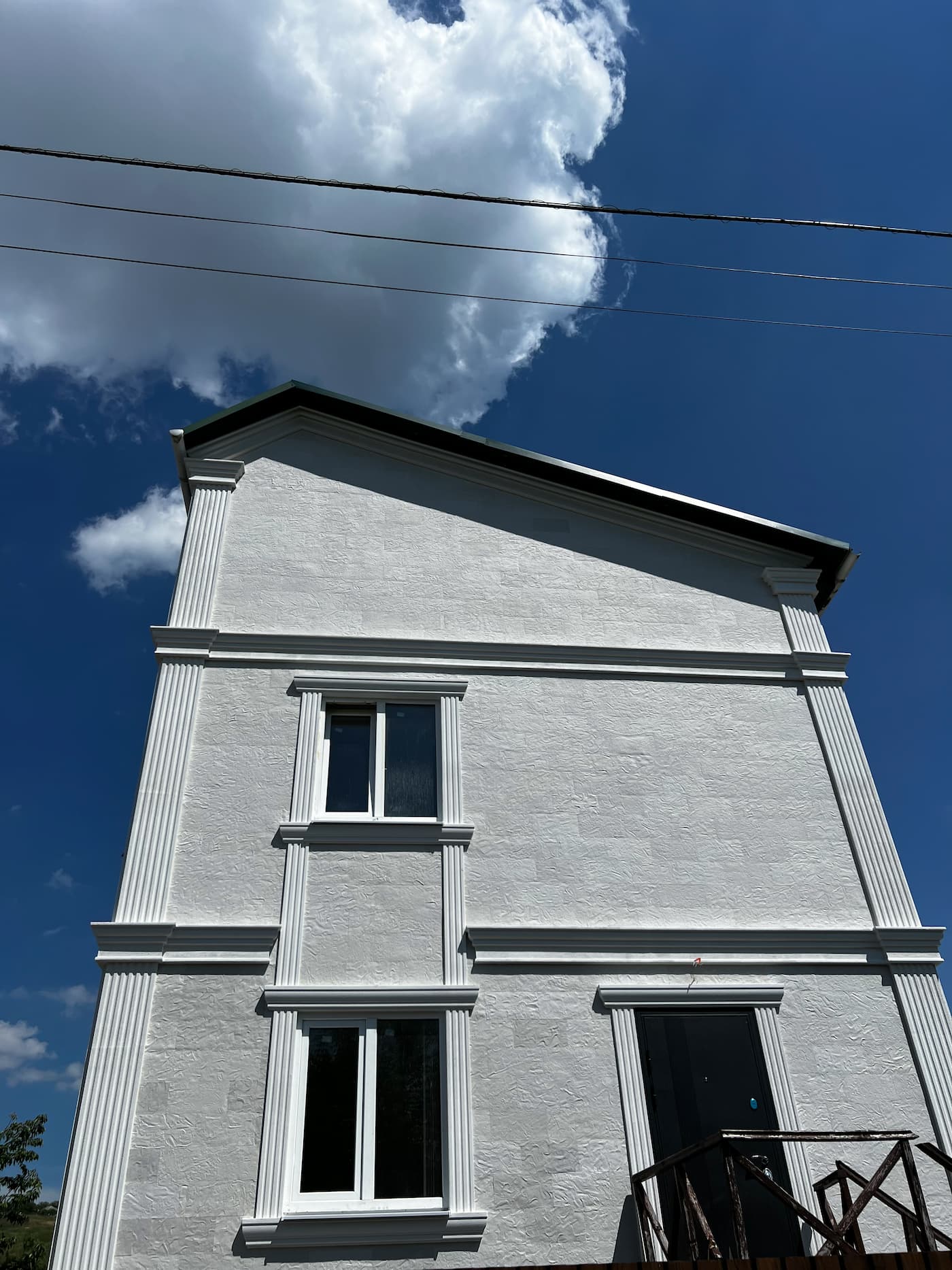 Casa privată pe Telecentre - fațada din faianță flexibilă — 14