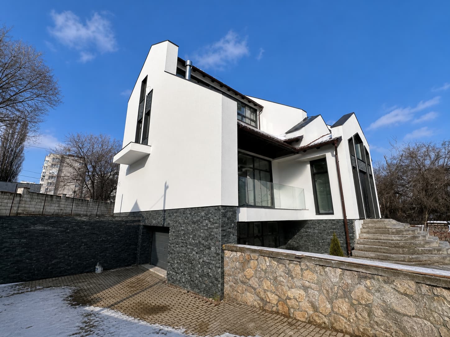 Piatră flexibilă pentru fațada – casă particulară in Durlesti — 3