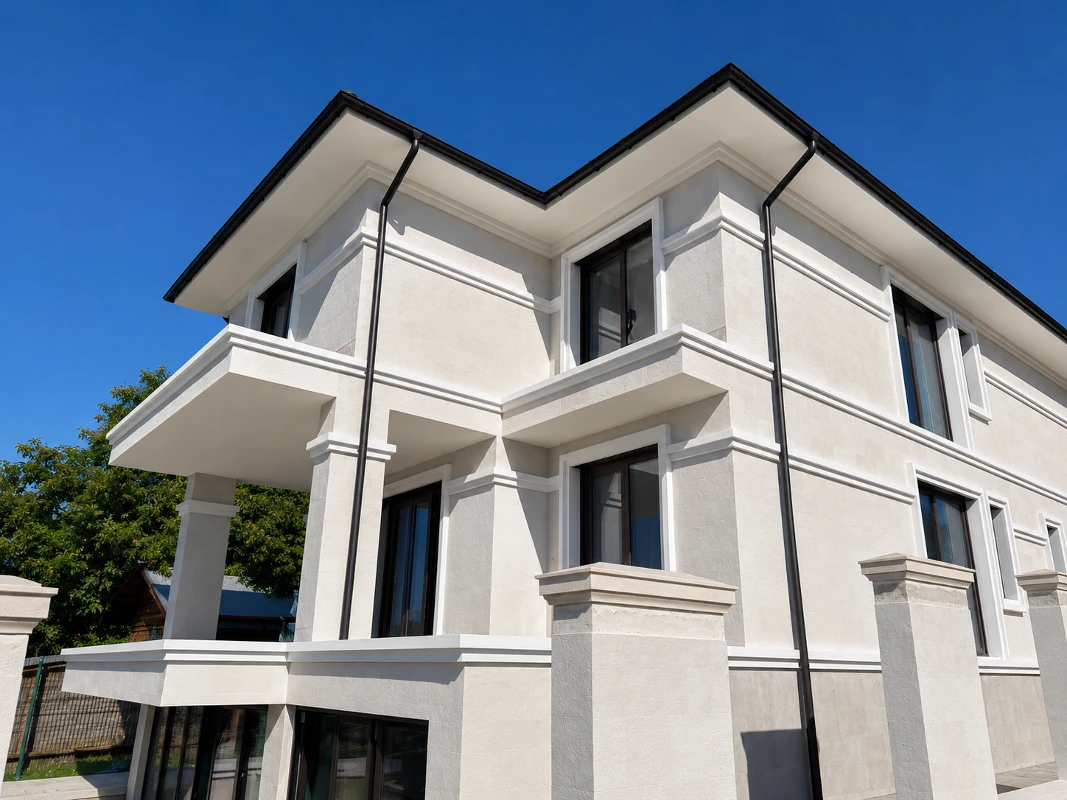 Piatră flexibilă - casa in Romania